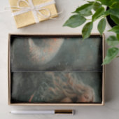 Olieverfschilderij van een zeemeermin Tissue Paper Tissuepapier (Geschenk)