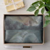 Olieverfschilderij van een zeemeermin Tissue Paper Tissuepapier (Geschenk)