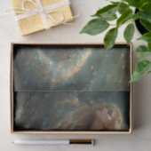 Olieverfschilderij van een zeemeermin Tissue Paper Tissuepapier (Geschenk)