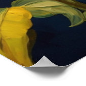 olieverfschilderij van zonnebloemen in de stijl va poster (Hoek)