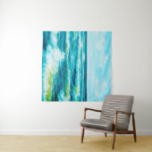 olieverfschilderij waarop golven in de oceaan of z wandkleed (In Situ (horizontaal))