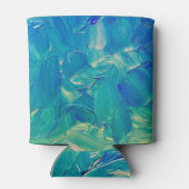 Olieverfschilderij: Zomerborstelstreken. Blikjeskoeler (Achterkant)