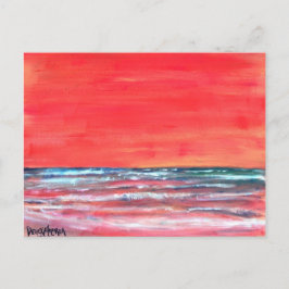 olieverfschilderijzen moderne postkaart