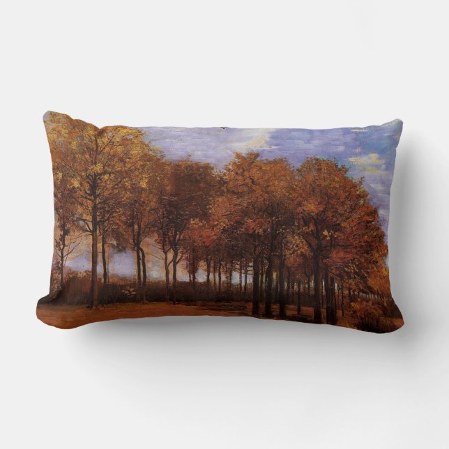  olieverschilderen - Autumn Landschap Kussen (Voorkant)