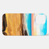 olieverschilderij van prachtige gouden zonsonderga Case-Mate iPhone case (Achterkant (horizontaal))