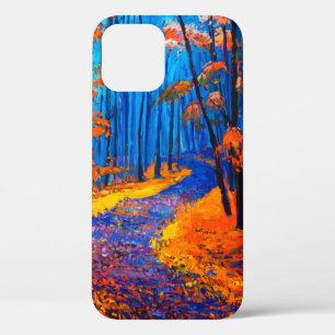 olieverschildering met mooi herfstbos op c Case-Mate iPhone case