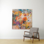 olieverschildering met mooi herfstbos op c wandkleed (In Situ (horizontaal))