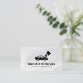 olieverversing-Logo | Mechanische autoservices Visitekaartje (Staand voorkant)