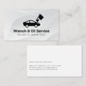 olieverversing-Logo | Mechanische autoservices Visitekaartje (Voorkant / Achterkant)