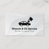 olieverversing-Logo | Mechanische autoservices Visitekaartje (Voorkant)