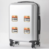 Olieverversing, volgende service due reminder sticker (Koffer)