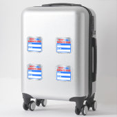 Olieverversing, volgende service due reminder sticker (Koffer)