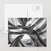 Olievlek Abstract Briefkaart (Voorkant / Achterkant)