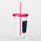 Olievlek Acrylknolpaal Acryl Drinkbeker (Rechts)
