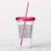 Olievlek Acrylknolpaal Acryl Drinkbeker (Achterkant)