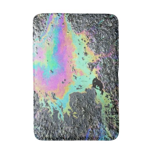 Olievlek Badmat (Voorkant Verticaal)