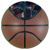 Olievlek Basketbal (Rechts)