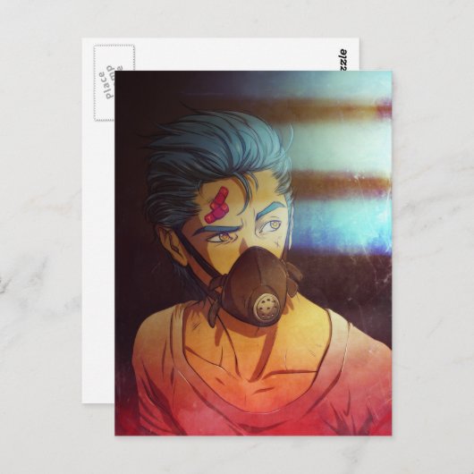 Olievlek Briefkaart (Voorkant / Achterkant)