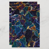 Olievlek Briefpapier (Voorkant / Achterkant)