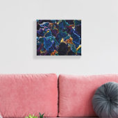 Olievlek Canvas Afdruk (Insitu (Woonkamer))