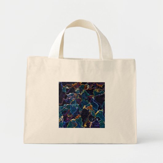 Olievlek Canvas tas (Voorkant)