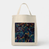 Olievlek Canvas tas (Achterkant)