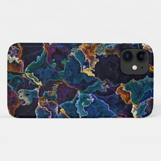 Olievlek Case-Mate iPhone Case (Achterkant (horizontaal))