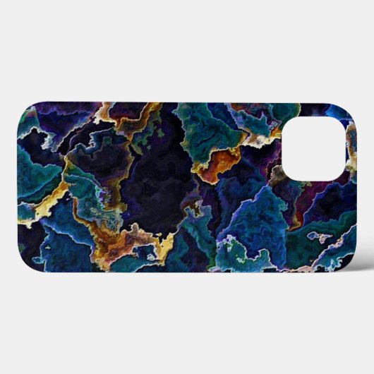 Olievlek Case-Mate iPhone Case (Achterkant (horizontaal))
