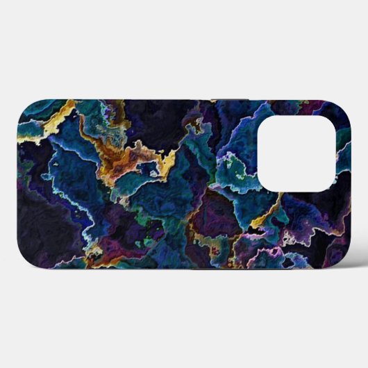 Olievlek Case-Mate iPhone Case (Achterkant (horizontaal))