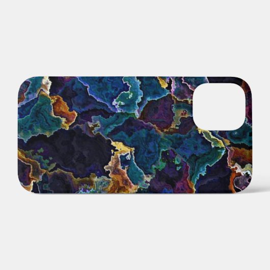 Olievlek Case-Mate iPhone Case (Achterkant (horizontaal))