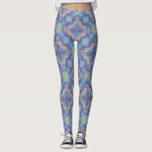 Olievlek Cross Leggings (Voorkant)