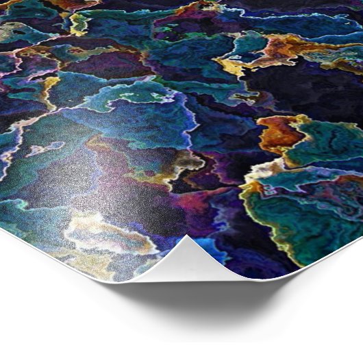 Olievlek Foto Afdruk (Hoek)