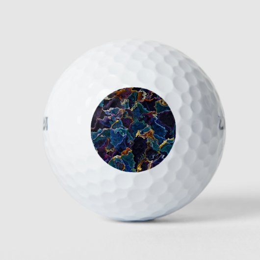 Olievlek Golfballen (Voorkant)