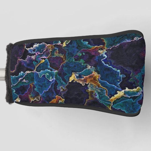 Olievlek Golfheadcover (Voorkant)