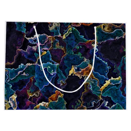 Olievlek Groot Cadeauzakje (Achterkant)