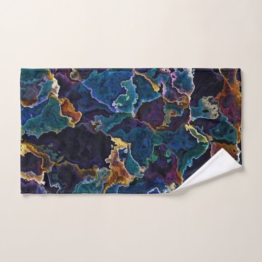 Olievlek Handdoek (Handdoek)