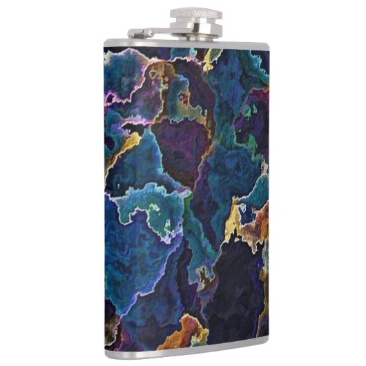 Olievlek Heupfles (Rechts)