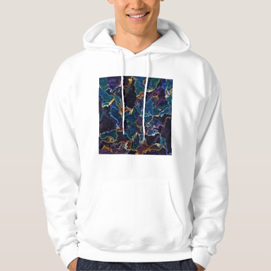 Olievlek Hoodie (Voorkant)