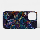 Olievlek iPhone hoesje (Achterkant horizontaal)