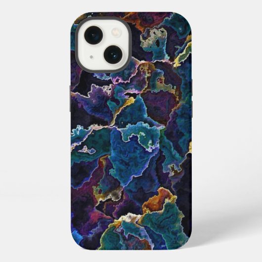 Olievlek iPhone hoesje (Achterkant)