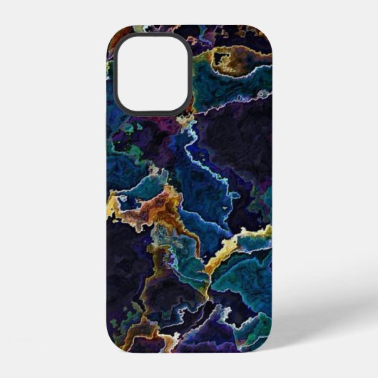 Olievlek iPhone hoesje (Achterkant)