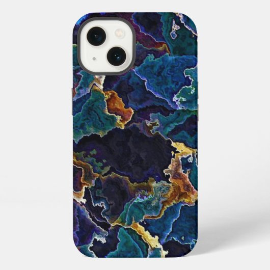 Olievlek iPhone hoesje (Achterkant)