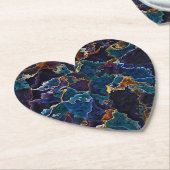 Olievlek Kartonnen Onderzetters (Gekanteld)