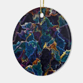 Olievlek Keramisch Ornament (Links)