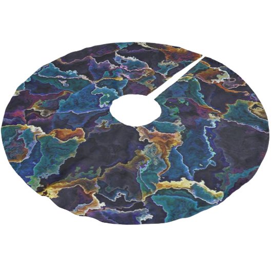 Olievlek Kerstboom Rok (Gekanteld)