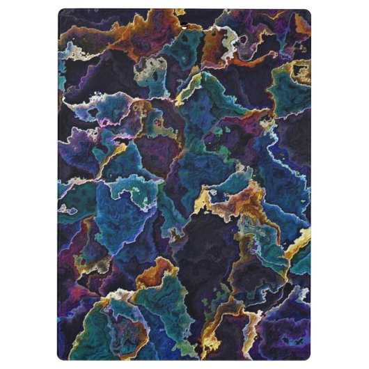 Olievlek Klembord (Achterkant)