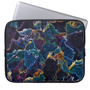 Olievlek laptophoes laptop sleeve