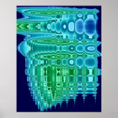 Olievlek op wasbord poster (Voorkant)