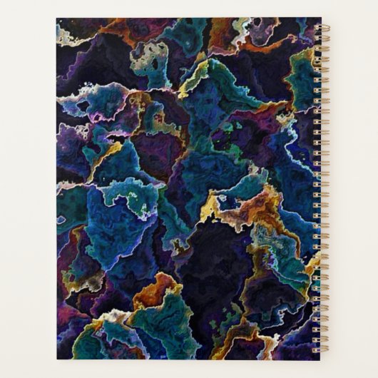 Olievlek Planner (Achterkant)