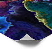 Olievlek Poster (Hoek)